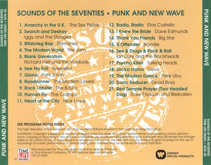 Sounds Of The Seventies - Punk And New Wave (CD) | Near Mint (NM) Near Mint (NM)