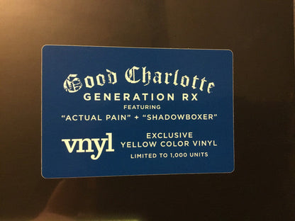 Generation Rx (VINYL) | Near Mint (NM or M-) Near Mint (NM)