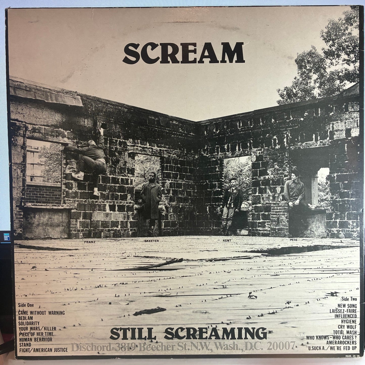 Still Screaming (VINYL) | Very Good Plus (VG+) Very Good Plus (VG+)