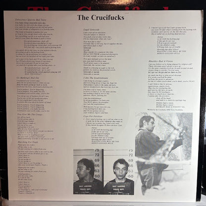 The Crucifucks - The Crucifucks (VINYL) | Very Good Plus (VG+) Excellent (EX)