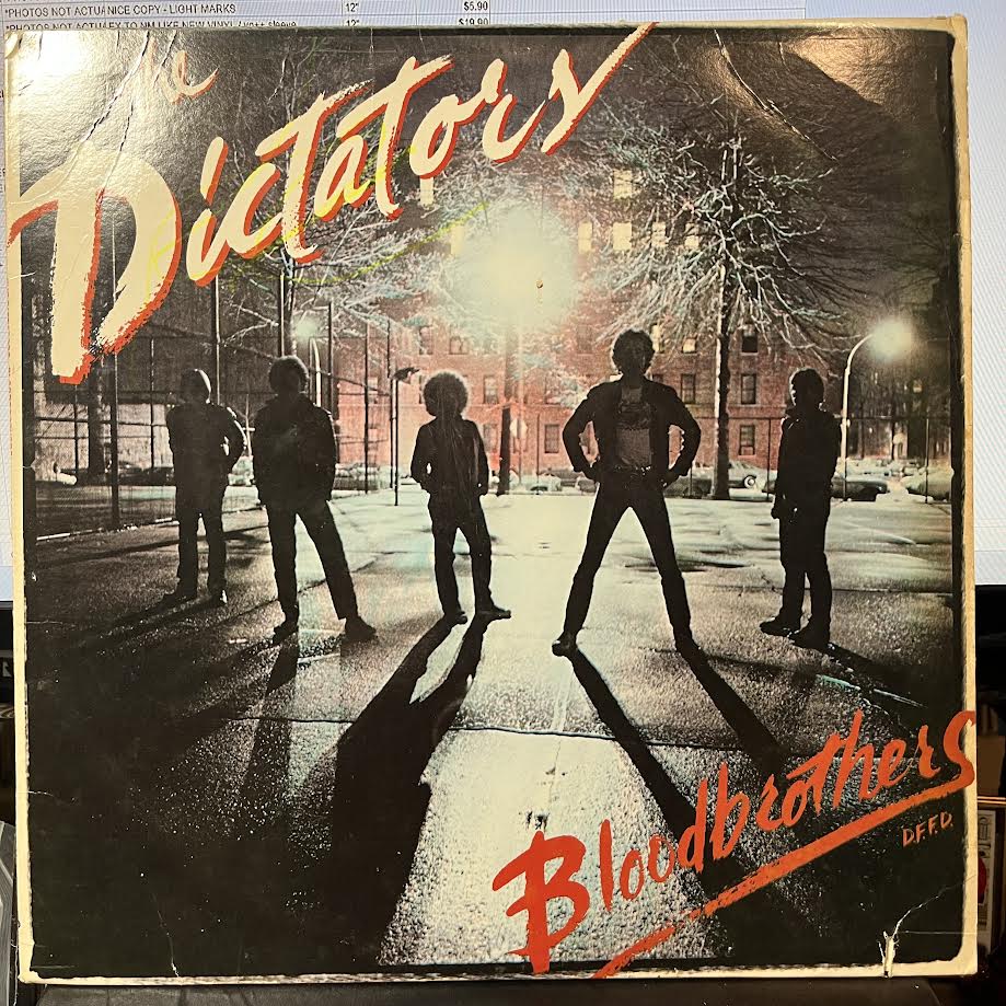 The Dictators - Bloodbrothers (VINYL) | Very Good (VG) Very Good Plus (VG+)