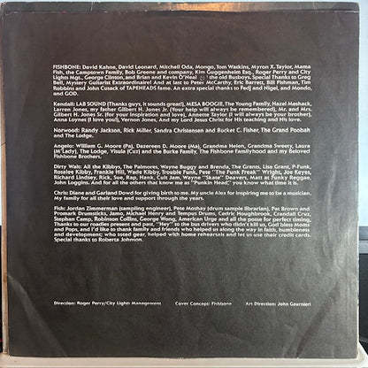 Fishbone - Fishbone (VINYL) | Very Good (VG) Very Good Plus (VG+)