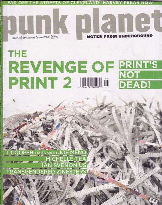 Punk Planet #75 - The Revenge of Print 2
