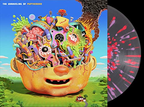 PUP - THE UNRAVELING OF PUPTHEBAND (BLACK W CORAL & VIOLET SPLATTER VINYL) |