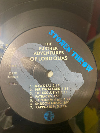 The Further Adventures Of Lord Quas | Mint (M) Mint (M)