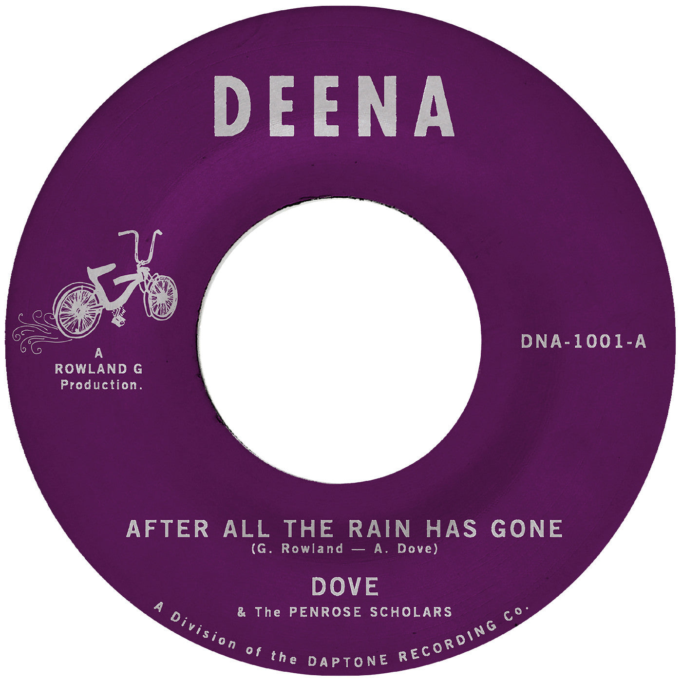 Dove - AFTER ALL THE RAIN HAS GONE b/w GRIND ON (VINYL 7") | Mint (M) Mint (M)