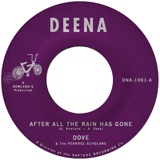 Dove - AFTER ALL THE RAIN HAS GONE b/w GRIND ON (VINYL 7") | Mint (M) Mint (M)