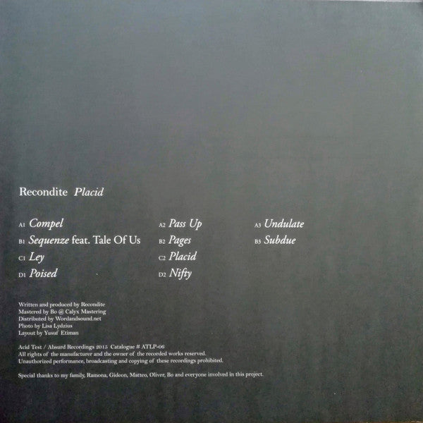 Placid | Mint (M) Near Mint (NM)