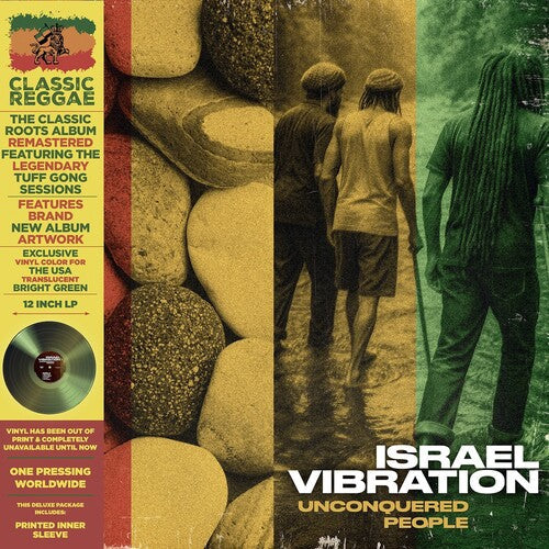 Israel Vibration - (PRESALE 5/29/26) Unconquered People (DELUXE GREEN VINYL) | Mint (M) Mint (M)