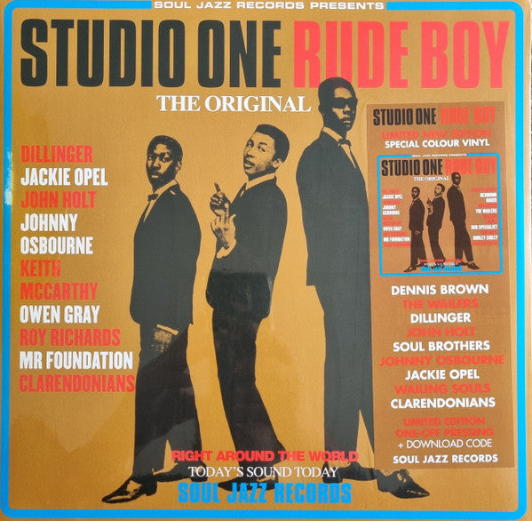 Soul Jazz Records Presents - Studio One Rude Boy (RED/CYAN 2xVINYL RSD) |