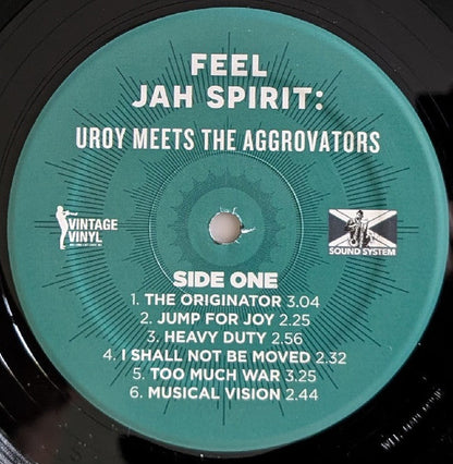 U-ROY - Feel Jah Spirit: U-Roy Meets the Aggrovators (RSD 2026 VINYL) | Mint (M) Mint (M)