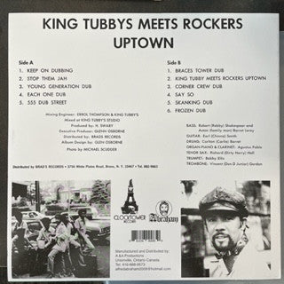 King Tubbys Meets Rockers Uptown (VINYL & POSTER) | Mint (M) Mint (M)