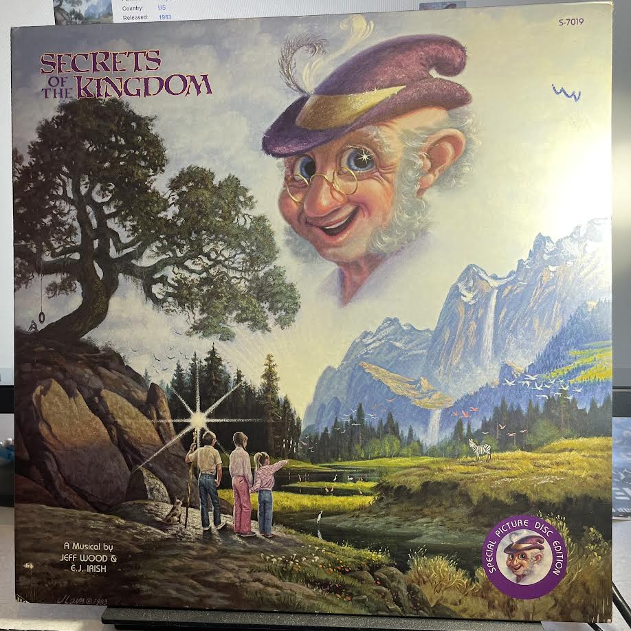 Jeff Wood (3) - Secrets Of The Kingdom (PICTURE VINYL) | Excellent (EX) Excellent (EX)