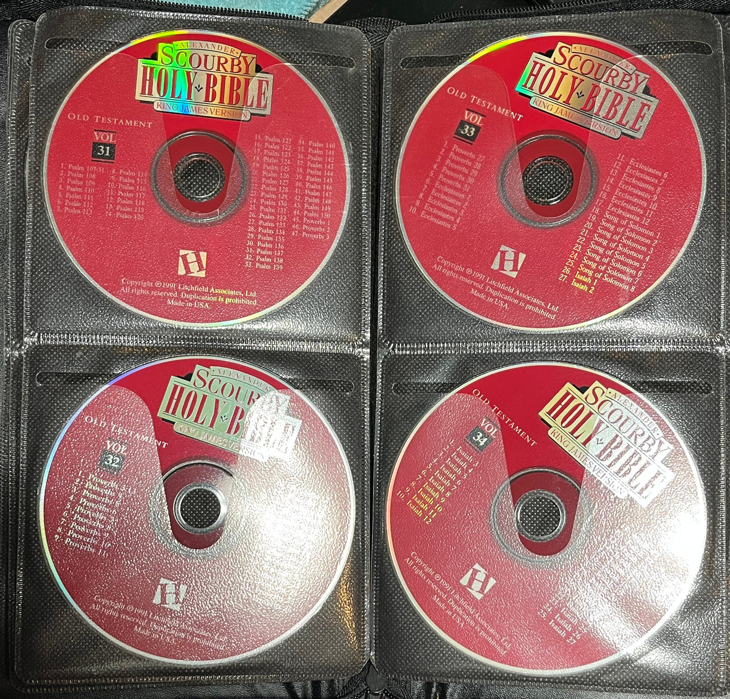 Holy Bible King James Version (62 CD SET) | Near Mint (NM or M-)