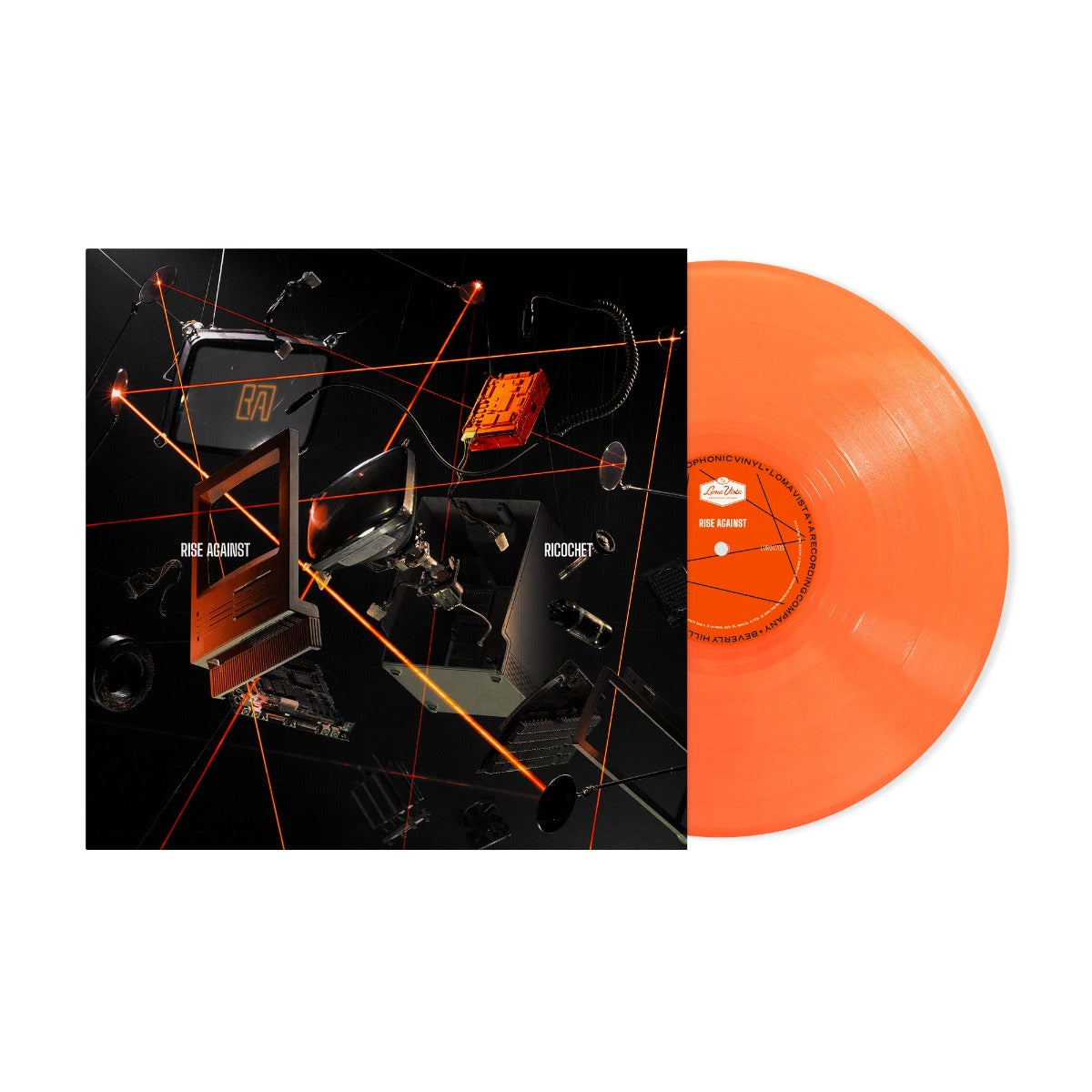 Rise Against - Ricochet (Indie Exclusive Neon Orange VINYL) | Mint (M) Mint (M)