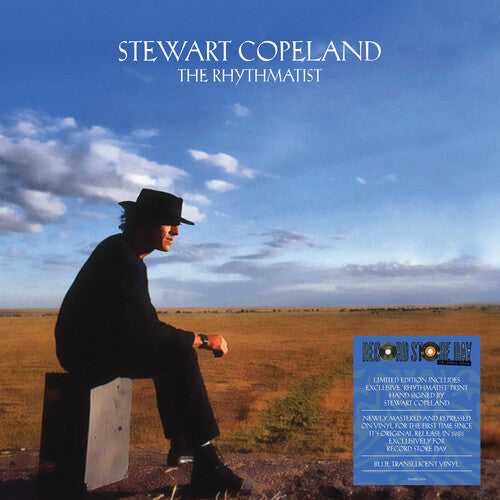 Stewart Copeland - Rhythmatist (RSD 2026 TRANSLUCENT BLUE VINYL w/ AUTOGRAPHED PRINT) | Mint (M) Mint (M)