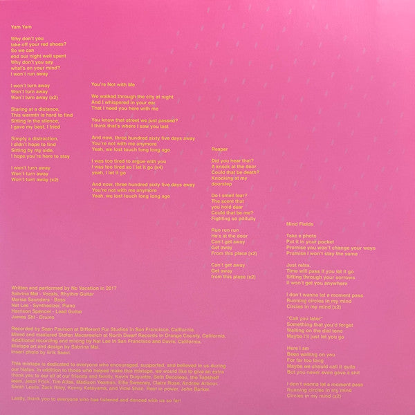 Intermission (PINK & YELLOW VINYL) | Mint (M) Mint (M)