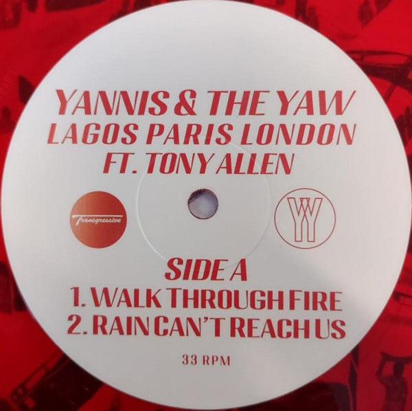 Yannis & The Yaw - Lagos Paris London (IEX: RED VINYL) | Mint (M) Mint (M)