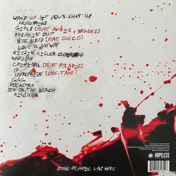 Stand Atlantic - Was Here (WHITE VINYL) | Mint (M) Mint (M)