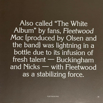 Fleetwood Mac (BLACK & WHITE COLOR VINYL - VMP) | Mint (M) Mint (M)