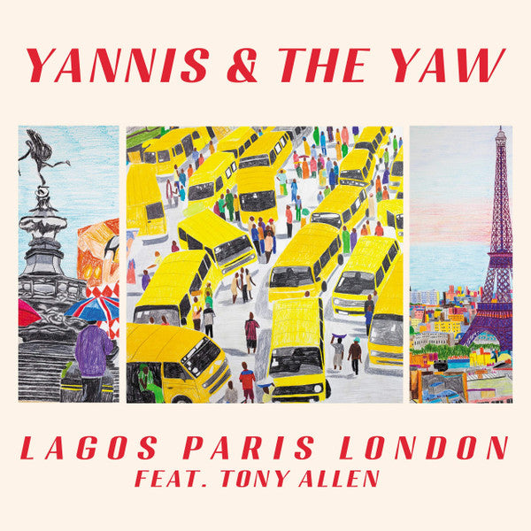 Yannis & The Yaw - Lagos Paris London (IEX: RED VINYL) | Mint (M) Mint (M)
