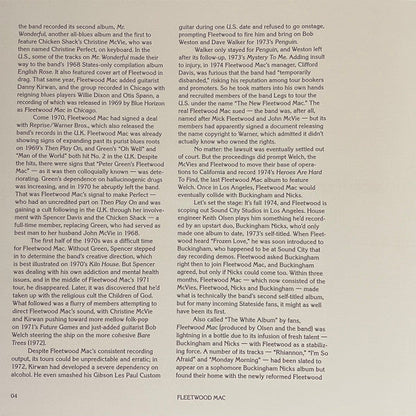 Fleetwood Mac (BLACK & WHITE COLOR VINYL - VMP) | Mint (M) Mint (M)