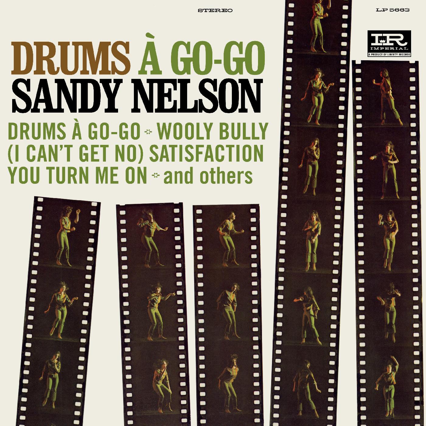 Sandy Nelson - Drums A Go-Go (GREEN VINYL) | Mint (M) Mint (M)