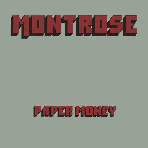 Montrose - Paper Money Featuring Sammy Hagar (CLEAR RED VINYL) | Mint (M) Mint (M)