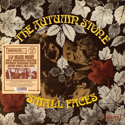 The Small Faces - The Autumn Stone (ART PRINT GOLD BOX BOOKLET AUTUMN STONE SWIRL 3xVINYL) | Mint (M) Mint (M)