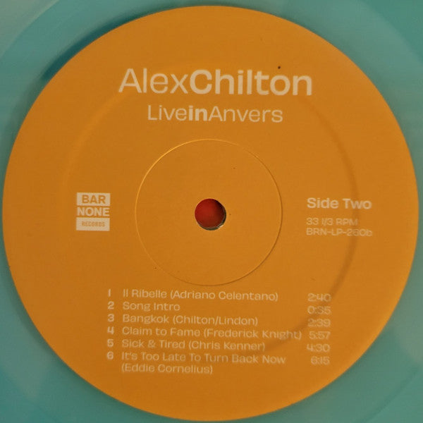 Alex Chilton - Live In Anvers (GREEN COLOR VINYL RSD) |