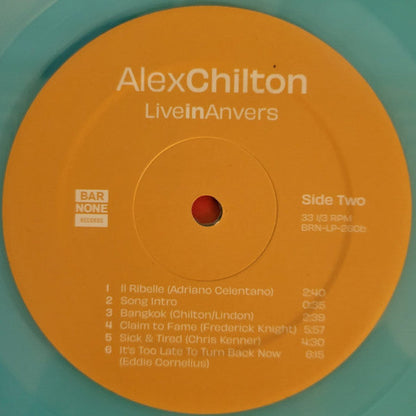 Alex Chilton - Live In Anvers (GREEN COLOR VINYL RSD) |
