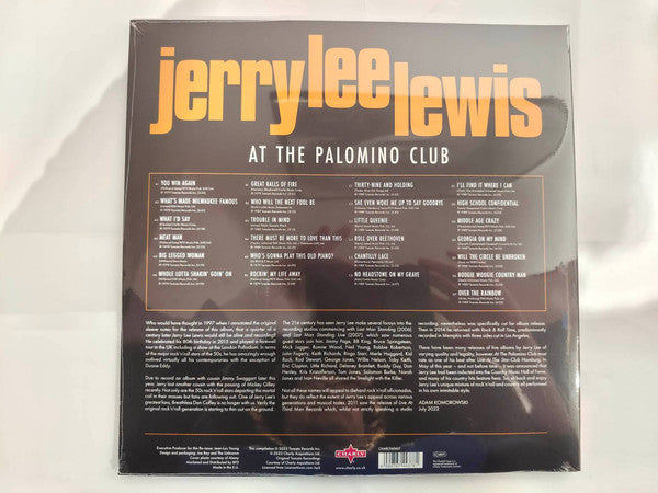Jerry Lee Lewis - At The Palomino Club (RED 2xVINYL RSD) |