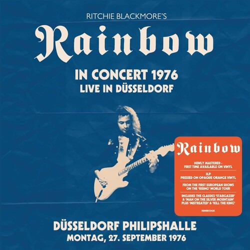 RITCHIE BLACKMORE / RAINBOW - RITCHIE(PRESALE 6/26/26) Live In Dusseldorf 1976 (IEX 140G ORANGE 3xVINYL) | Mint (M) Mint (M)