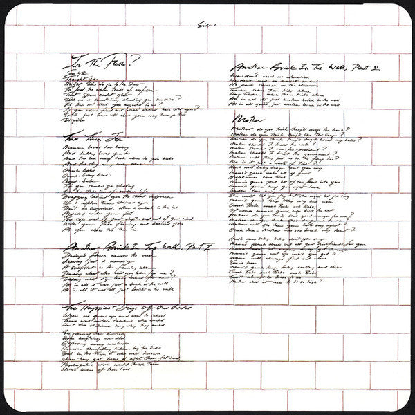 Pink Floyd - The Wall (180g VINYL) | Mint (M) Mint (M)