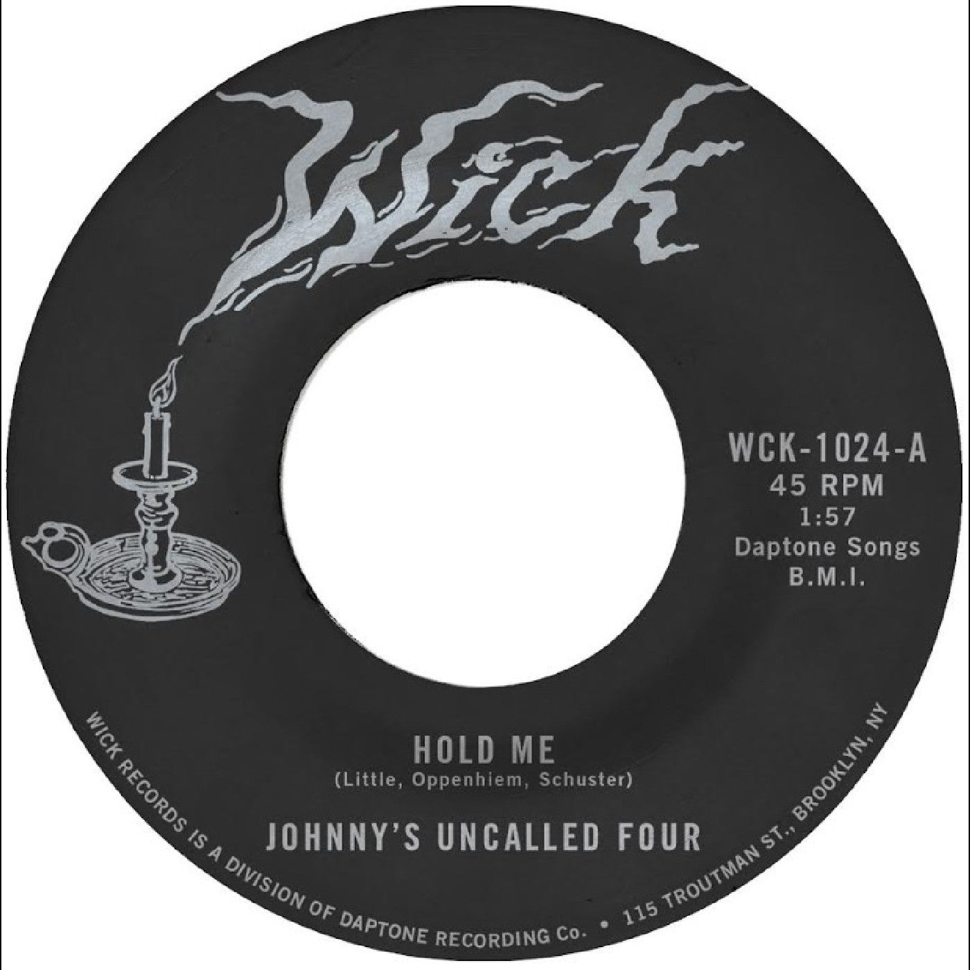 Johnny's Uncalled Four - Hold Me b/w Windy and Warm (VINYL 7") | Mint (M) Mint (M)