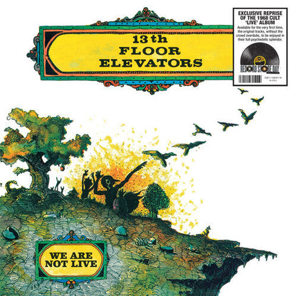 13TH FLOOR ELEVATORS - WE ARE NOT LIVE (RSD 2026 VINYL) | Mint (M) Mint (M)