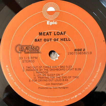 Meat Loaf - Bat Out Of Hell (VINYL) | Mint (M) Near Mint (NM)