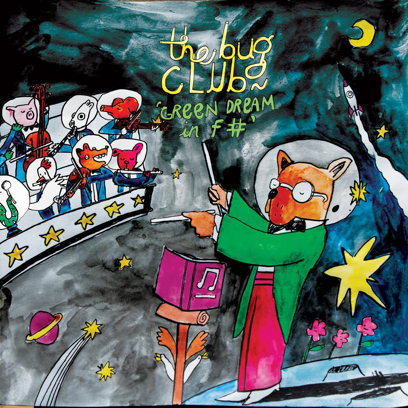 Bug Club, The - Green Dream In F# (ORCHID VINYL) |