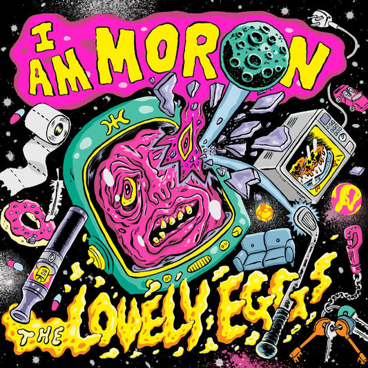 Lovely Eggs, The - I Am Moron (NEON YELLOW VINYL) |