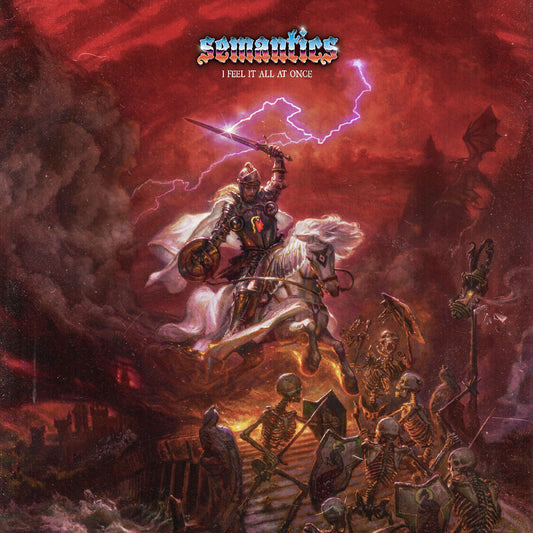 Semantics - I Feel It All At Once (CLEAR WITH RED BLUE & YELLOW SWIRL VINYL) |