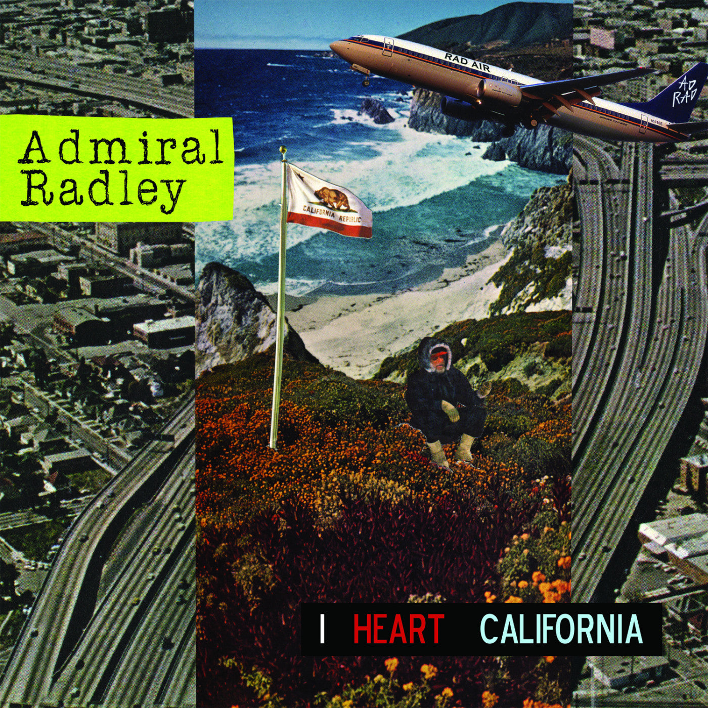 Admiral Radley - I Heart California LP |