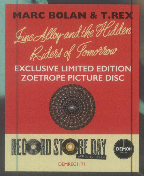Marc Bolan - Zinc Alloy And The Hidden Riders Of Tomorrow / A Creamed Cage In August (VINYL RSD) |