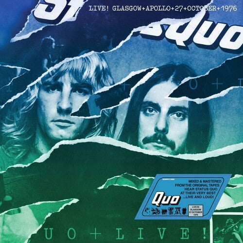 Status Quo - Live In Glasgow 27Th October 1976 (2xVINYL) | Mint (M) Mint (M)