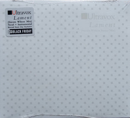 Ultravox - Lament [Steven Wilson Stereo Mix] (2xCD RSD) |
