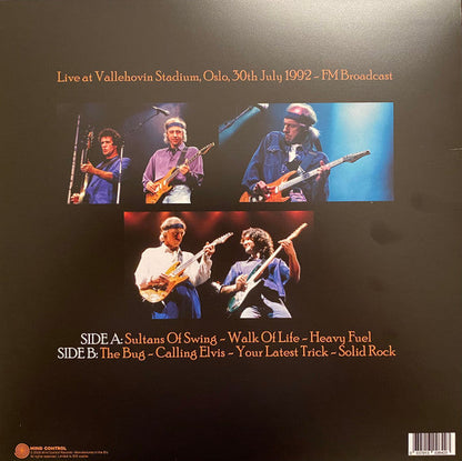 Nicotine For Breakfast - Live At Vallehovin Stadium, Oslo, 30th July 1992 (VINYL) | Mint (M) Mint (M)