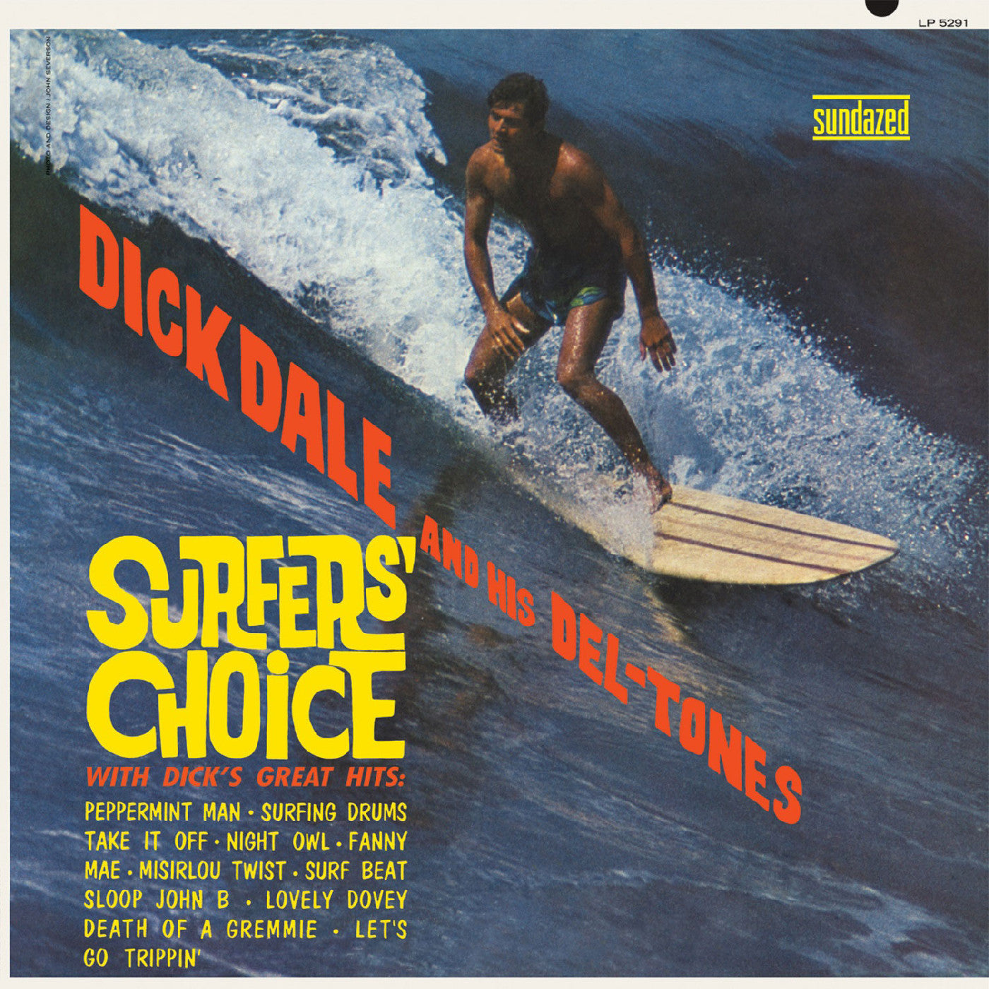 Dale, Dick and His Del-Tones - Surfers' Choice (YELLOW VINYL) | Mint (M) Mint (M)