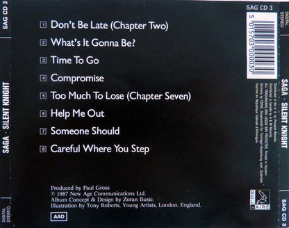 Saga (3) - Silent Knight (CD) | Near Mint (NM) Excellent+ (EX+)