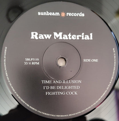 Raw Material (2) - Raw Material (VINYL) | Mint (M) Mint (M)