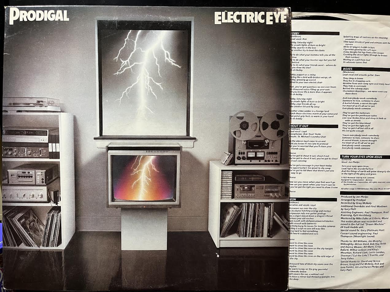 Prodigal (5) - Electric Eye (VINYL) | Excellent+ (EX+) Excellent+ (EX+)