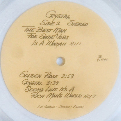Stan Hubbs - Crystal (CLEAR VINYL) |